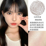 Hudamoji 6 Colors Highlighter Powder Glitter Palette Makeup Glow Face Contour Shimmer Illuminator Highlight Cosmetics Wholesale