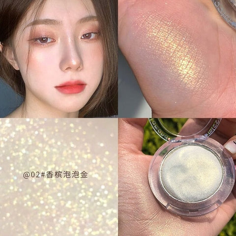 SUMEITANG 8 Colors Highlighter Palette Face Contour Shiny Glow Highlighters  Facial Contouring Bronzer Highlighter Illuminator Pearlescent Glitter  Powder High Gloss Natural Shimmer Sparkle Makeup Plate